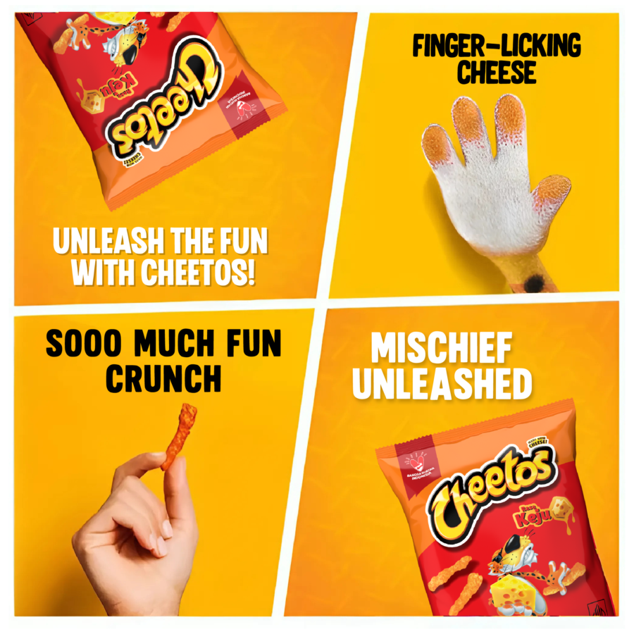Cheetos Makanan Ringan Rasa Keju 120gram