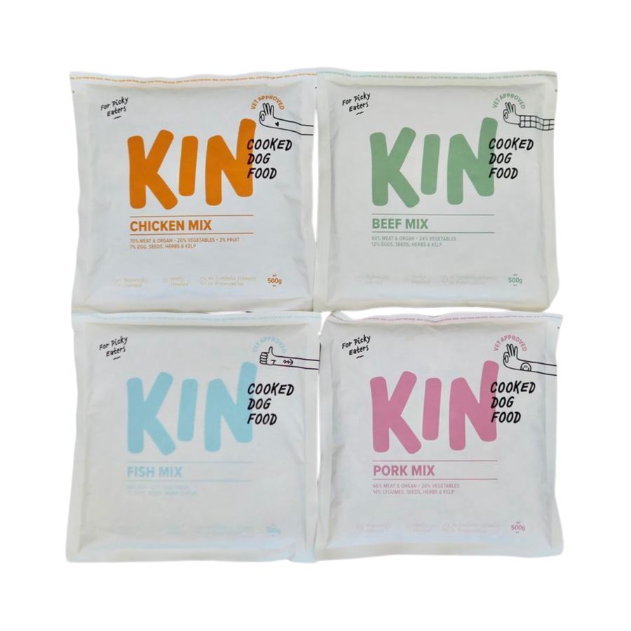 Kin Cooked Dog Food Chicken Mixer Makanan Anjing 500gram