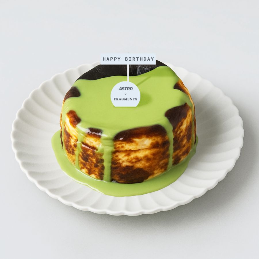 (Whole 12cm) Matcha Basque Cheesecake - Astro Cafe x Fragments 1pcs