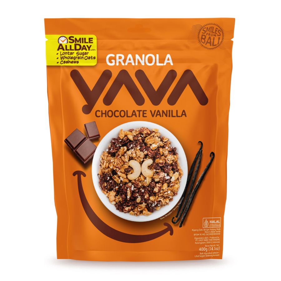 YAVA Granola Chocolate Vanila 400gram