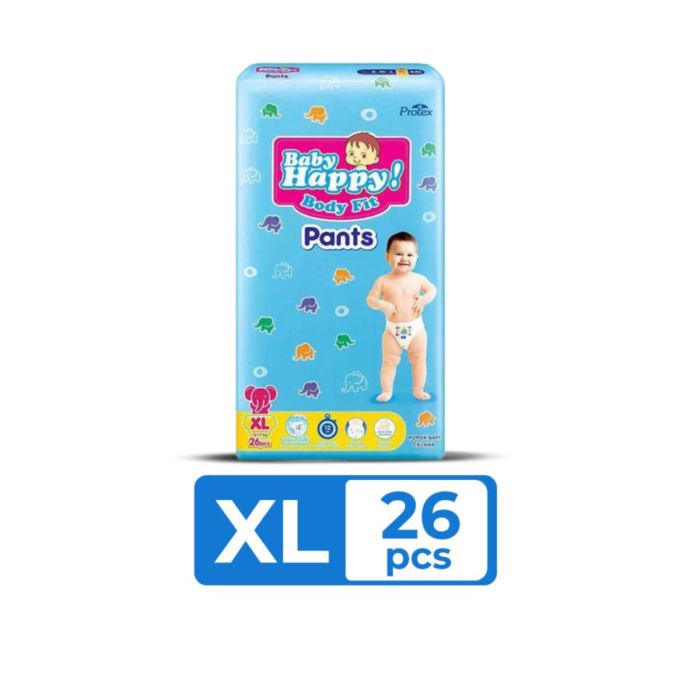 [Bundle 3] Baby Happy Pants XL26 Diapers Pants 1 Pack