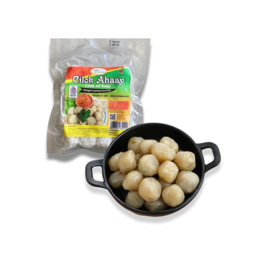 Ahaay Cilok Keju dengan Bumbu Kacang 1pack