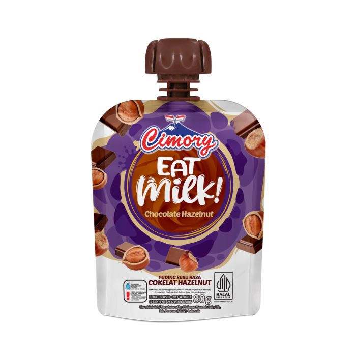 Cimory Eat Milk Chocolate Hazelnut 80gram 1pcs
