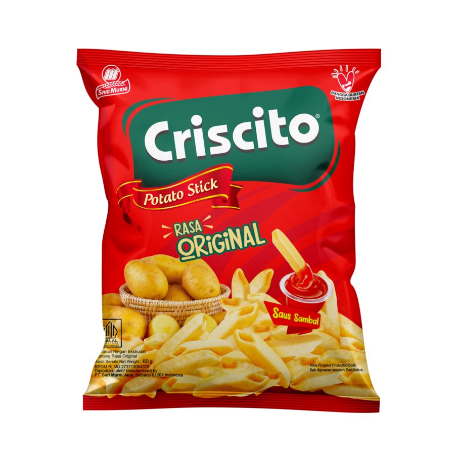 Criscito Potato Stick Original 60gram