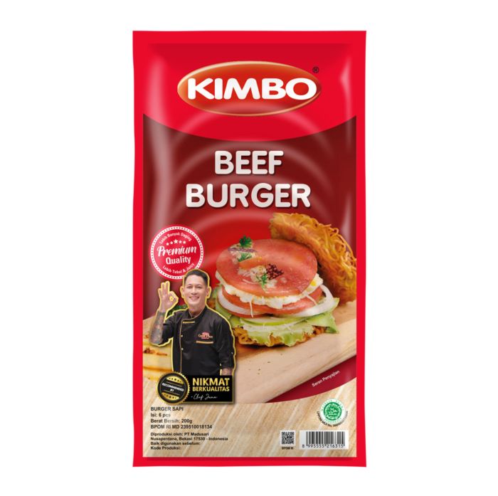 Kimbo Burger Sapi Istimewa Isi 6