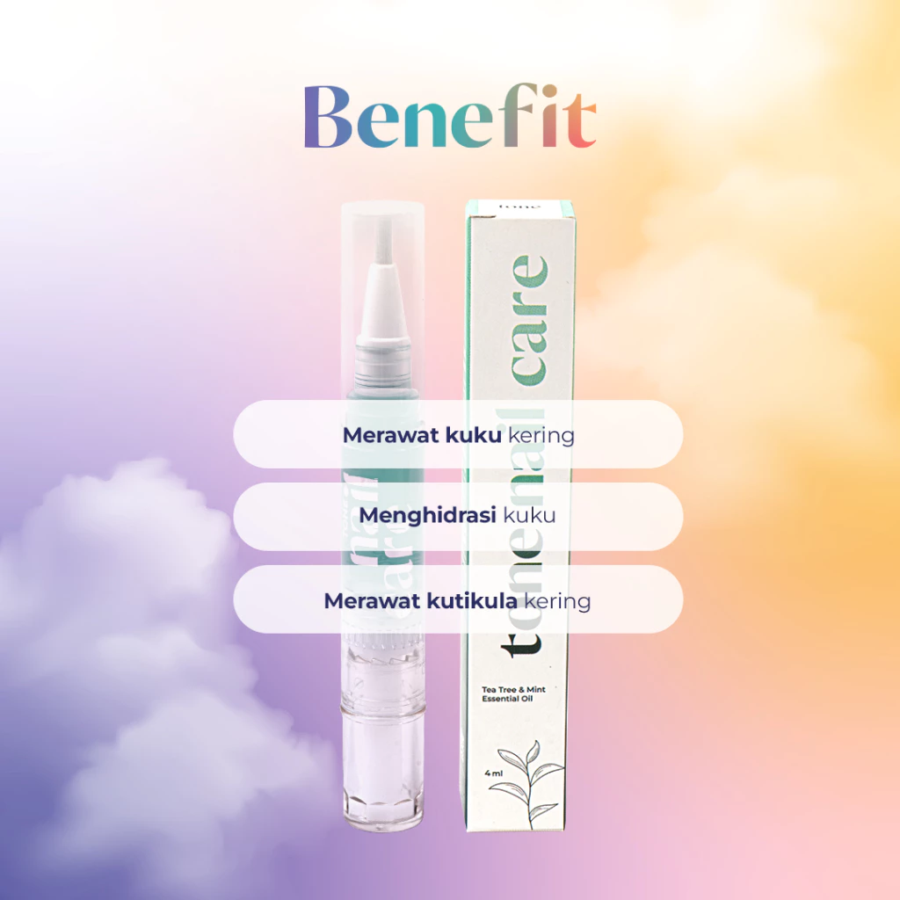 TONE Tea Tree Oil Nail Care Pen Vitamin Kuku dan Kutikula 4ml