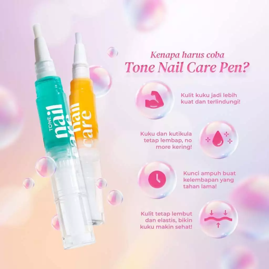 TONE Lavender Nail Care Pen Vitamin Kuku dan Kutikula 4ml