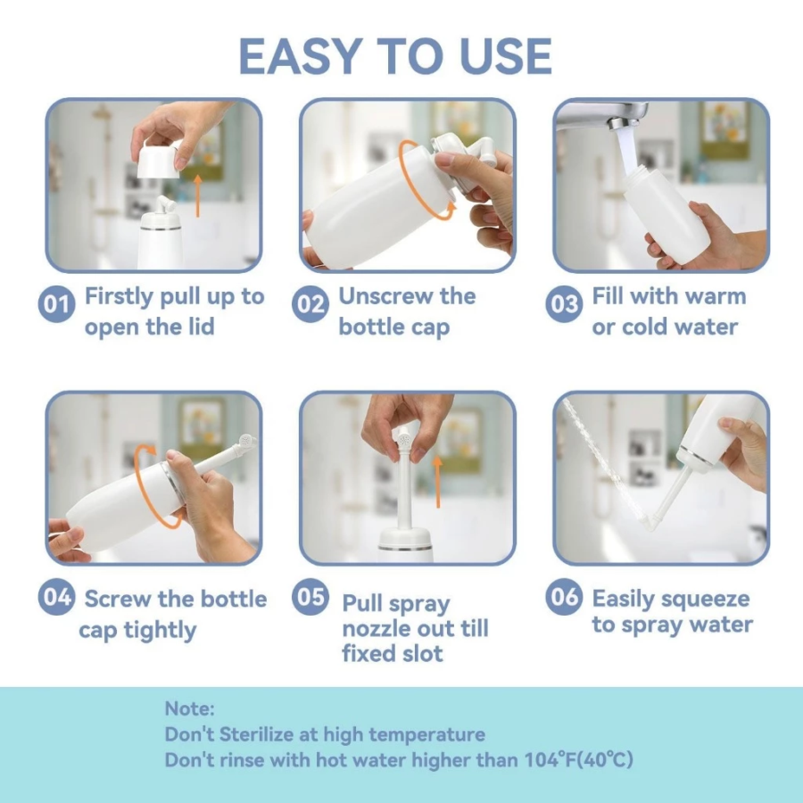 Zola Portabel Travel Bidet Sprayer 1pcs