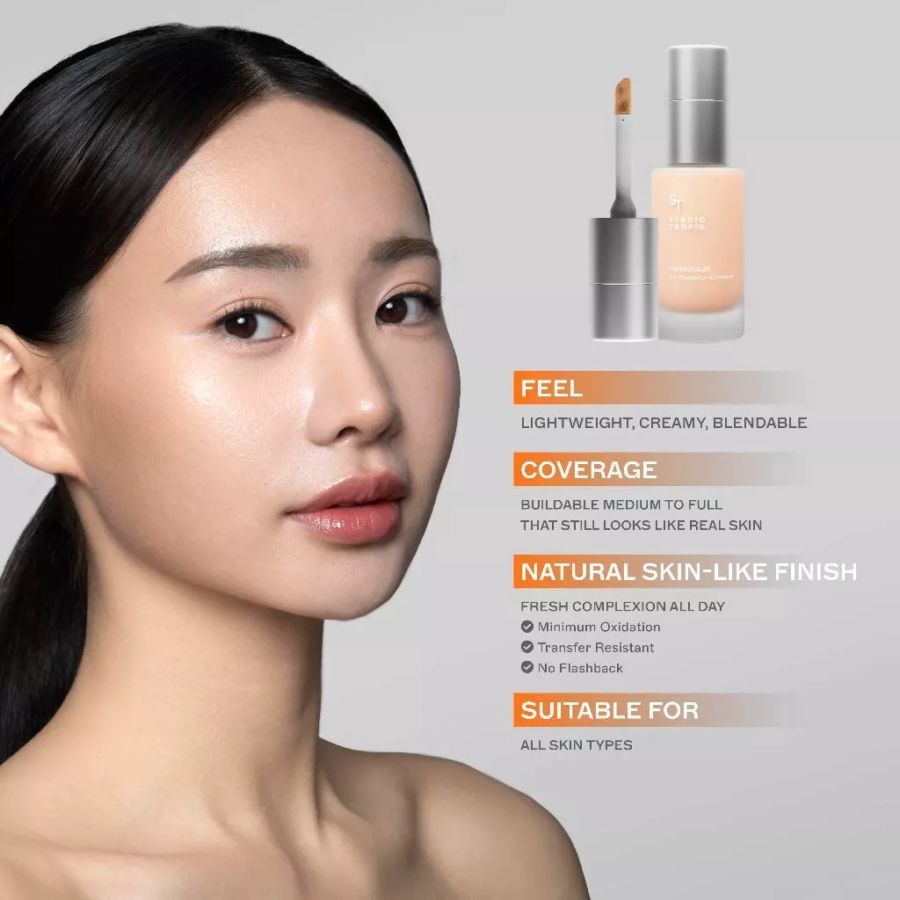 Studio Tropik Foundcealer 2 in 1 W02 Foundation & Concealer 27gram