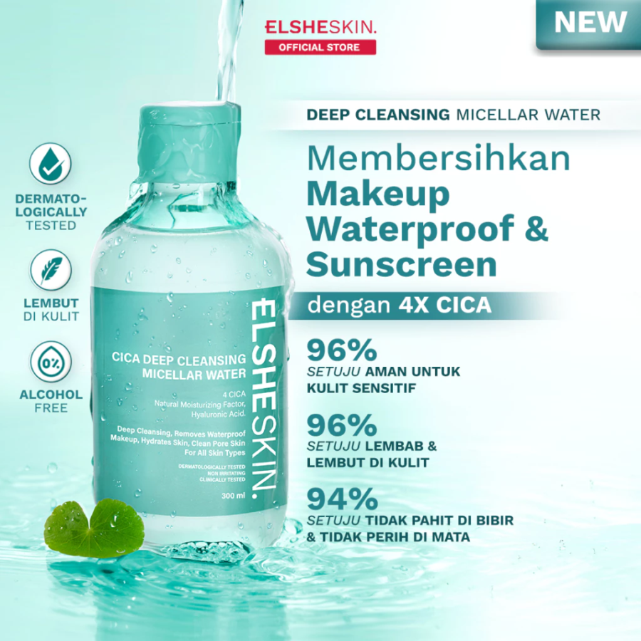 Elshe Cica Deep Cleansing Micellar Water 300ml