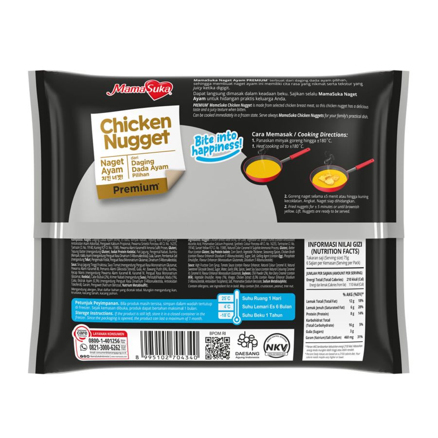 Mamasuka Nugget Premium 460gram