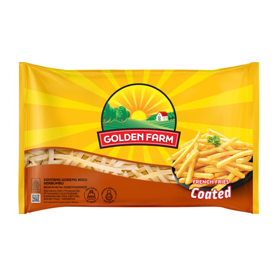 Golden Farm Shoestring Coated 500gram