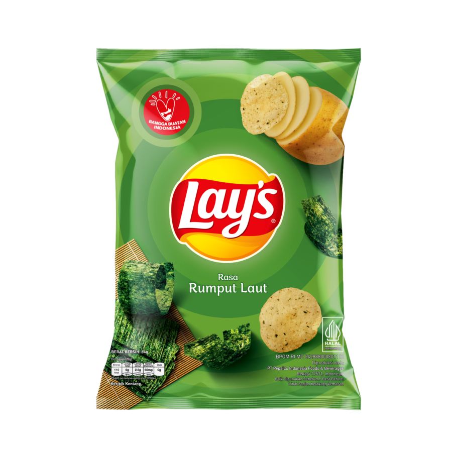 Lays Seaweed 64gram 1pcs