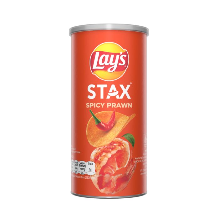 Lays Stax Spicy Prawn 70g