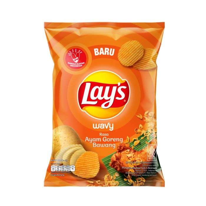 Lays Wavy Fried Chicken 64gram