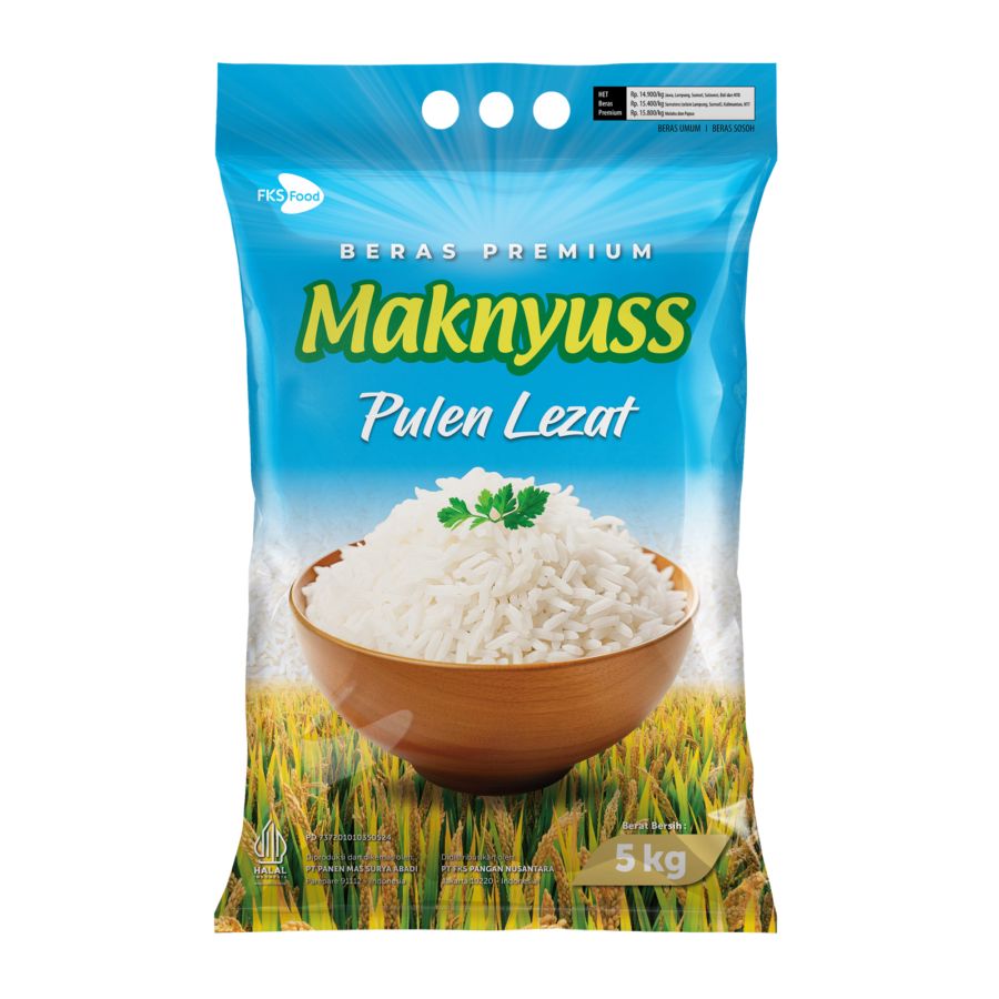 Maknyuss Beras Pulen Lezat 5kg