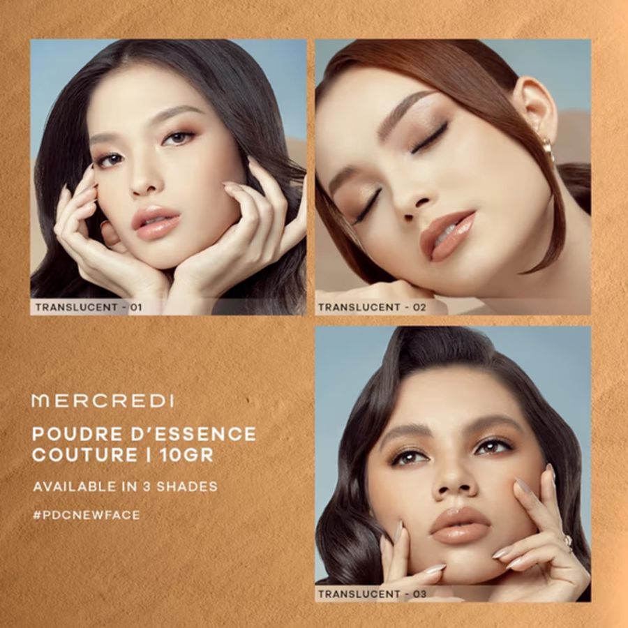 Mercredi Poudre D'Essence Couture 01 Light Translucent Powder 10gram