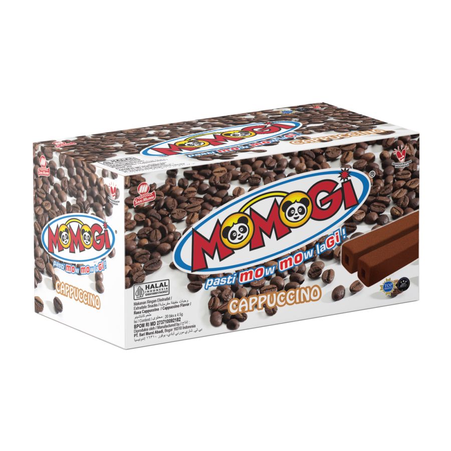 Momogi Stick Cappucino 20pcs 100gram