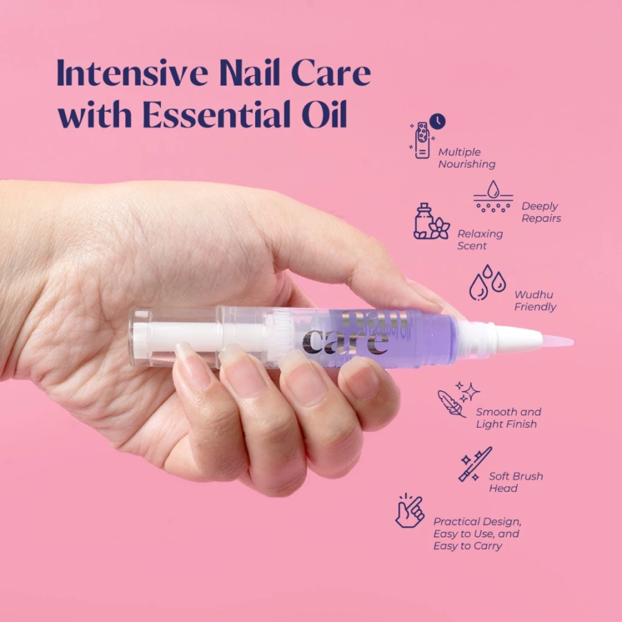 TONE Lavender Nail Care Pen Vitamin Kuku dan Kutikula 4ml