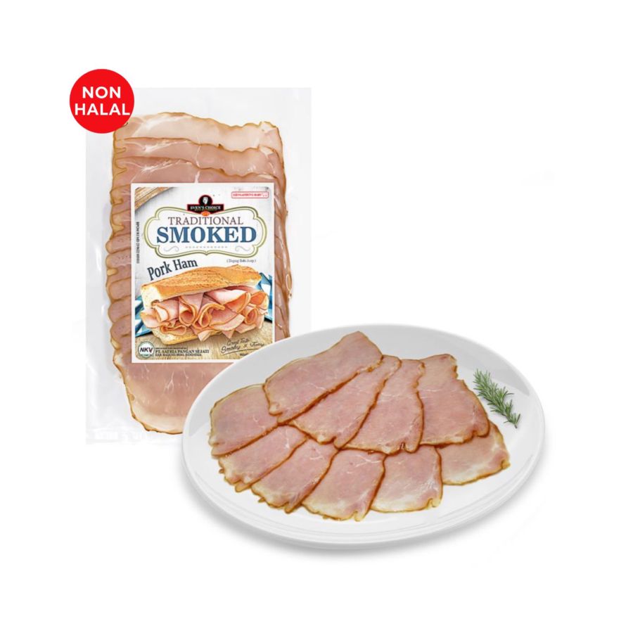 Sven's Traditional Smoked Pork Ham 100gram