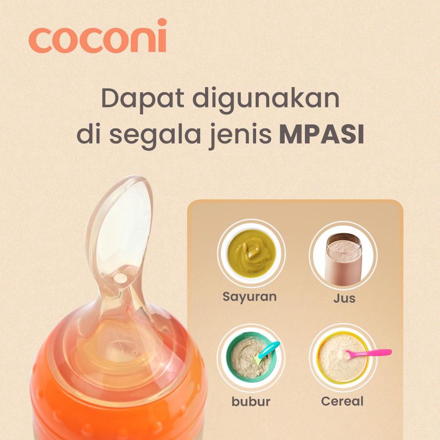 Coconi Silicone Baby Feeder Spoon 120ml 1pcs