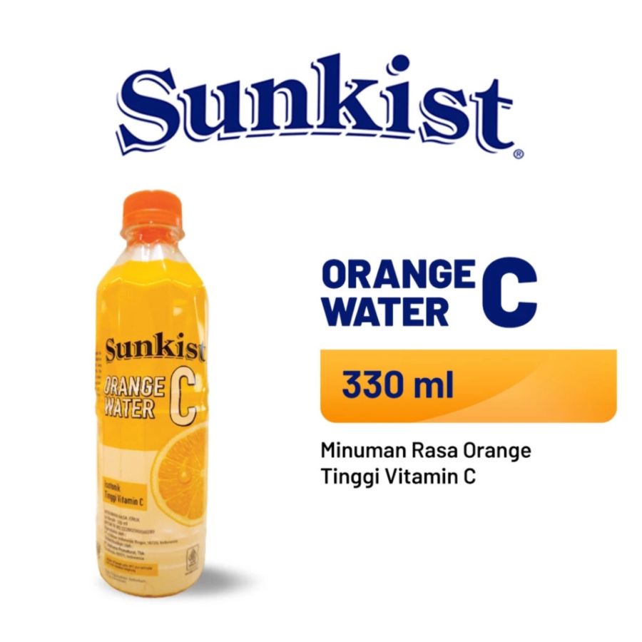 Sunkist Orange Water C 330ml