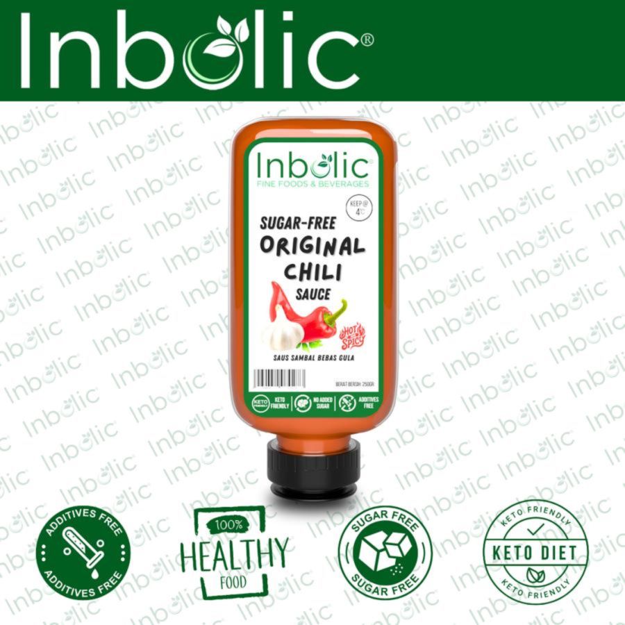 Inbolic Sugar-Free Original Chili Sauce 250gram