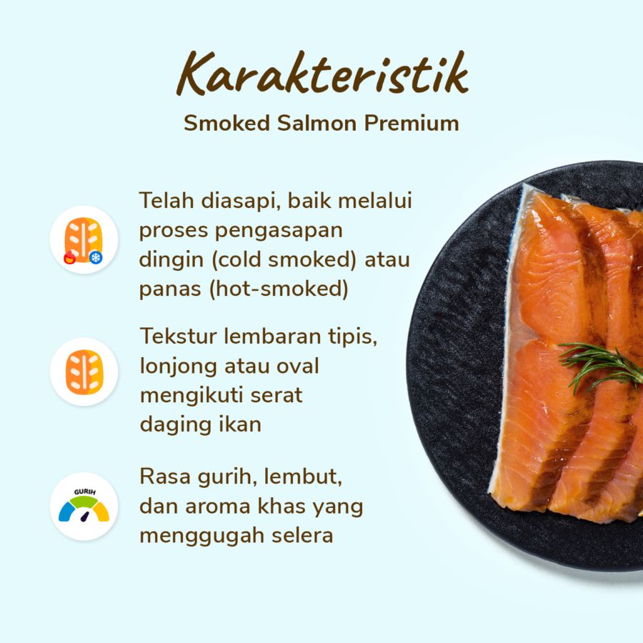 Smoked Salmon Premium 150gram