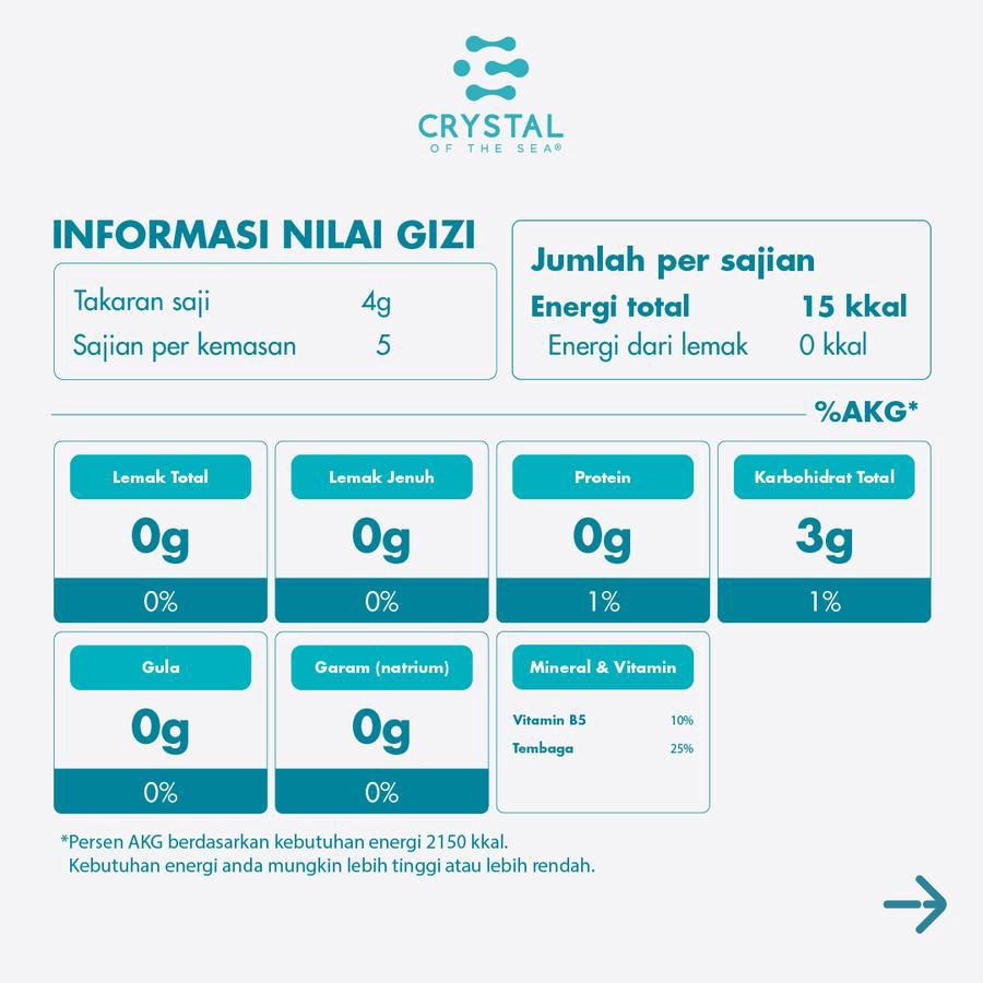 Crystal Farm Shiitake Food Powder Jar 20gram