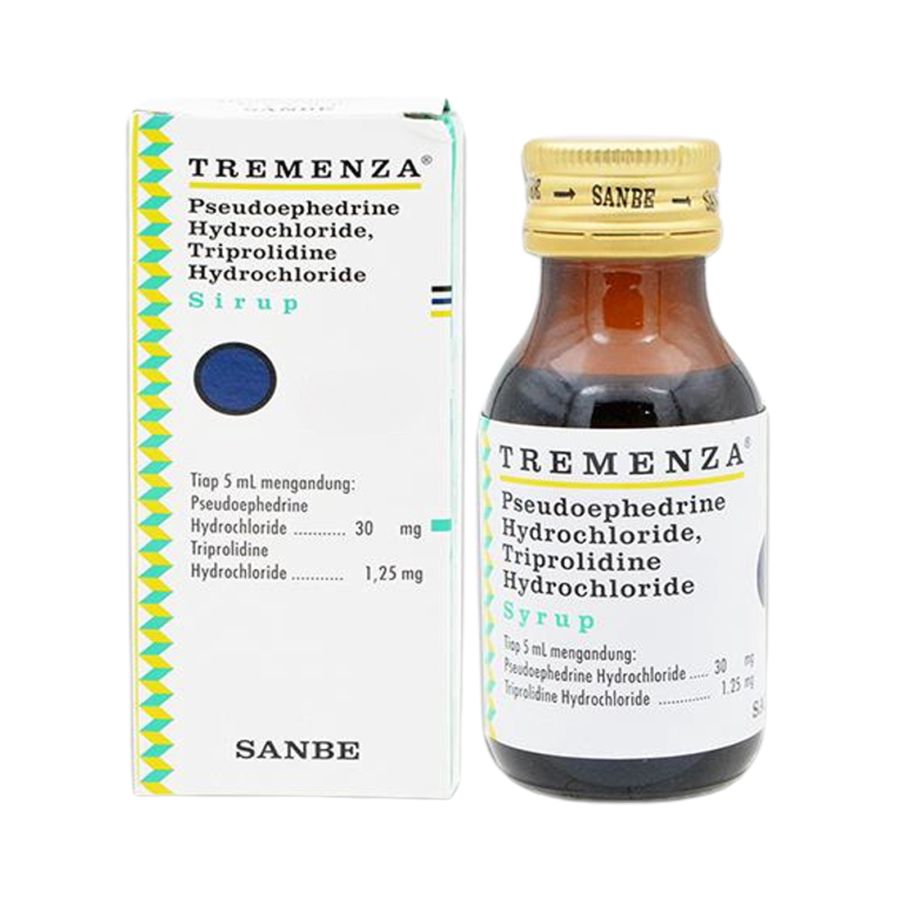 Tremenza Sirup Obat Flu Alergi ISPA 60ml