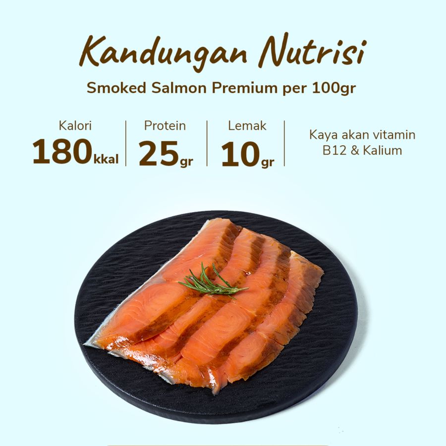 Smoked Salmon Premium 150gram