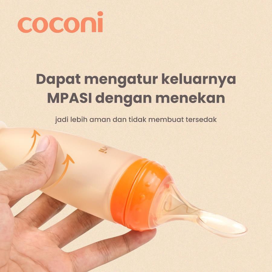 Coconi Silicone Baby Feeder Spoon 120ml 1pcs