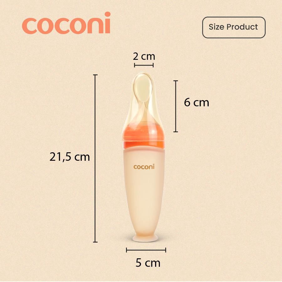 Coconi Silicone Baby Feeder Spoon 120ml 1pcs