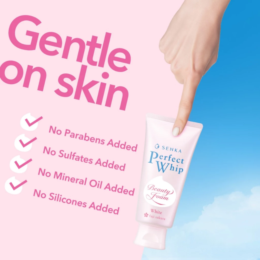 Senka Perfect Whip Vibrant White Facial Wash 100gram