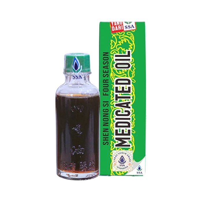 Four Season Medicated Oil Minyak Gosok Tradisional