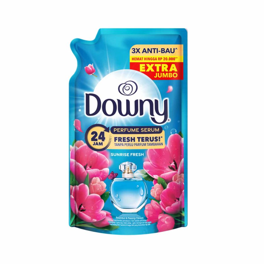 Downy Pewangi dan Pelembut Pakaian Konsentrat Sunrise Fresh 1500ml