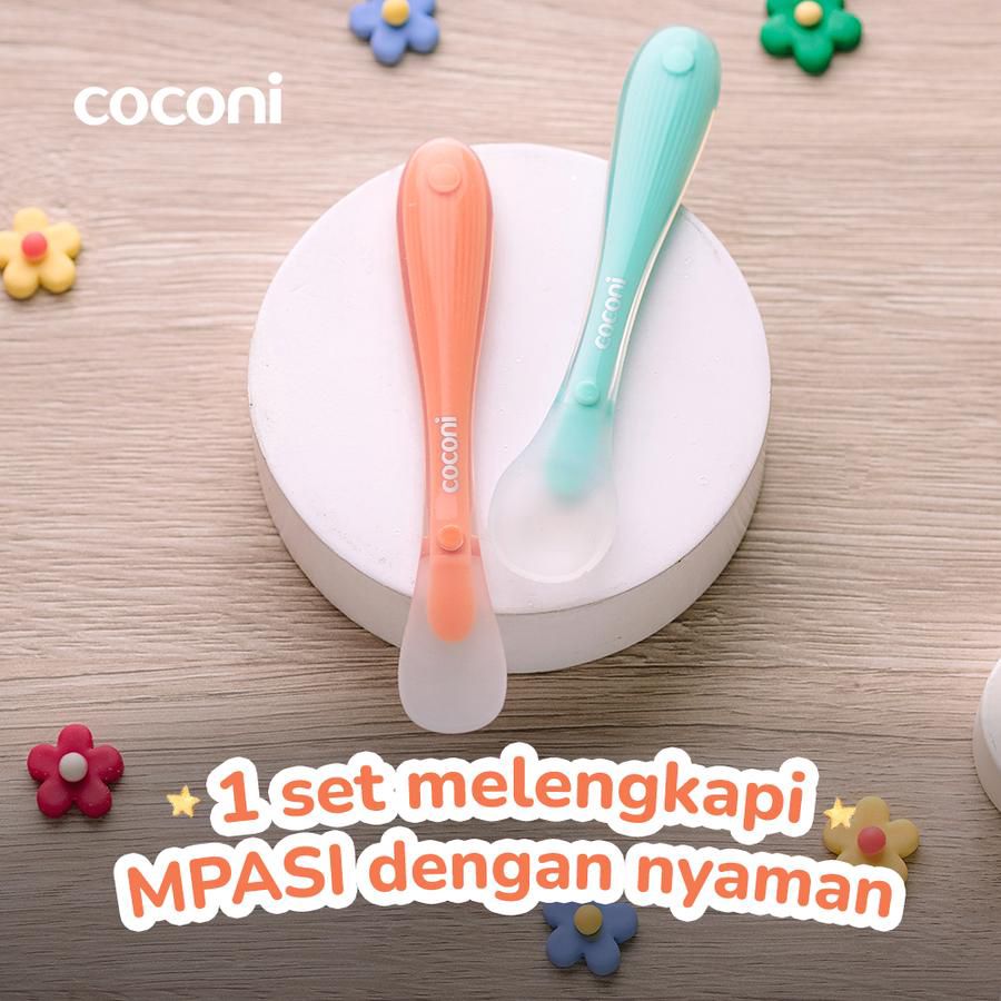 Coconi Silicone Soft Spoon Baby 2pcs