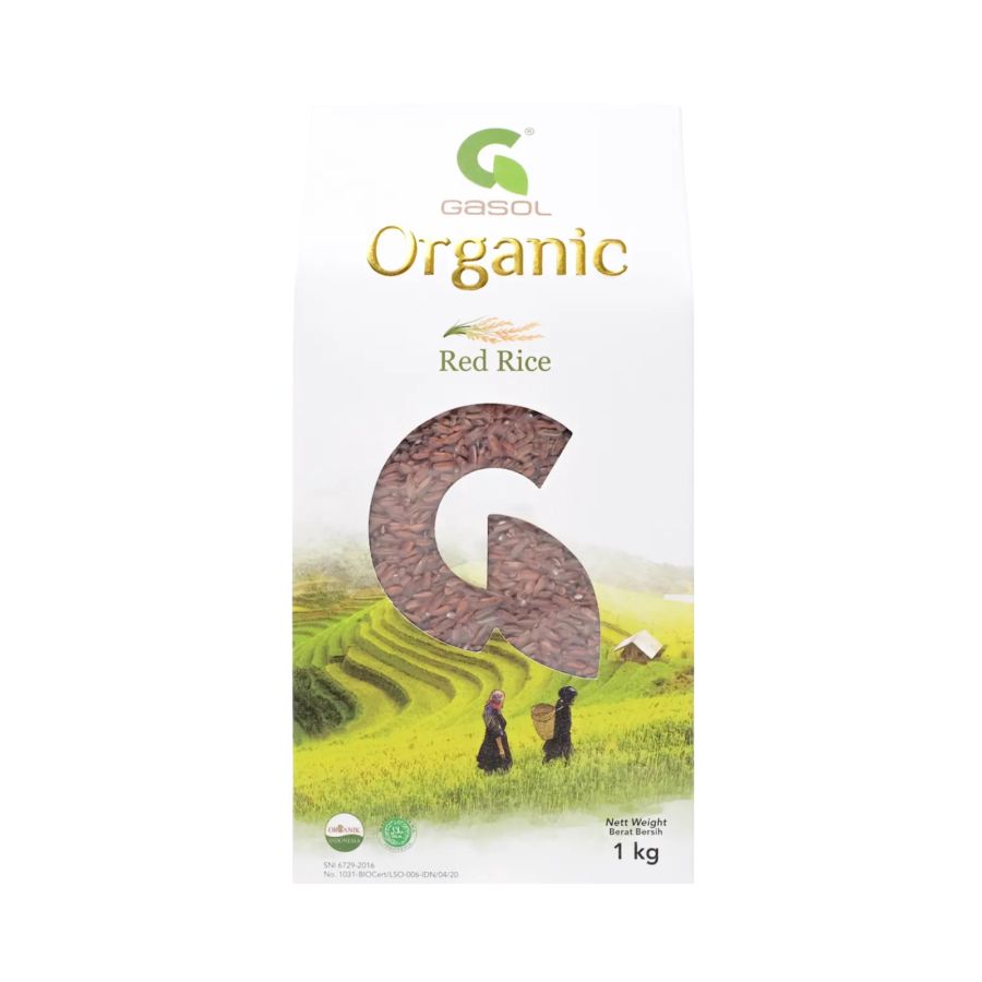 GASOL Organic Red Rice MPASI 1kg