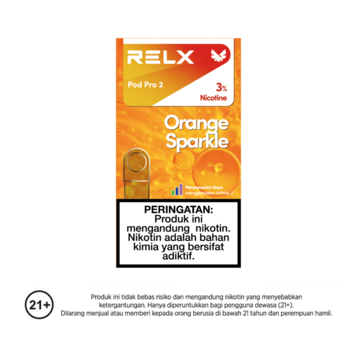RELX Pod Pro 2 - Orange Sparkle Rokok Elektrik