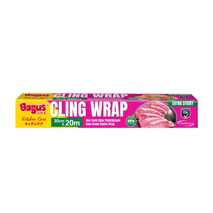 Bagus Cling Wrap Size 30 cm x 20 m Box