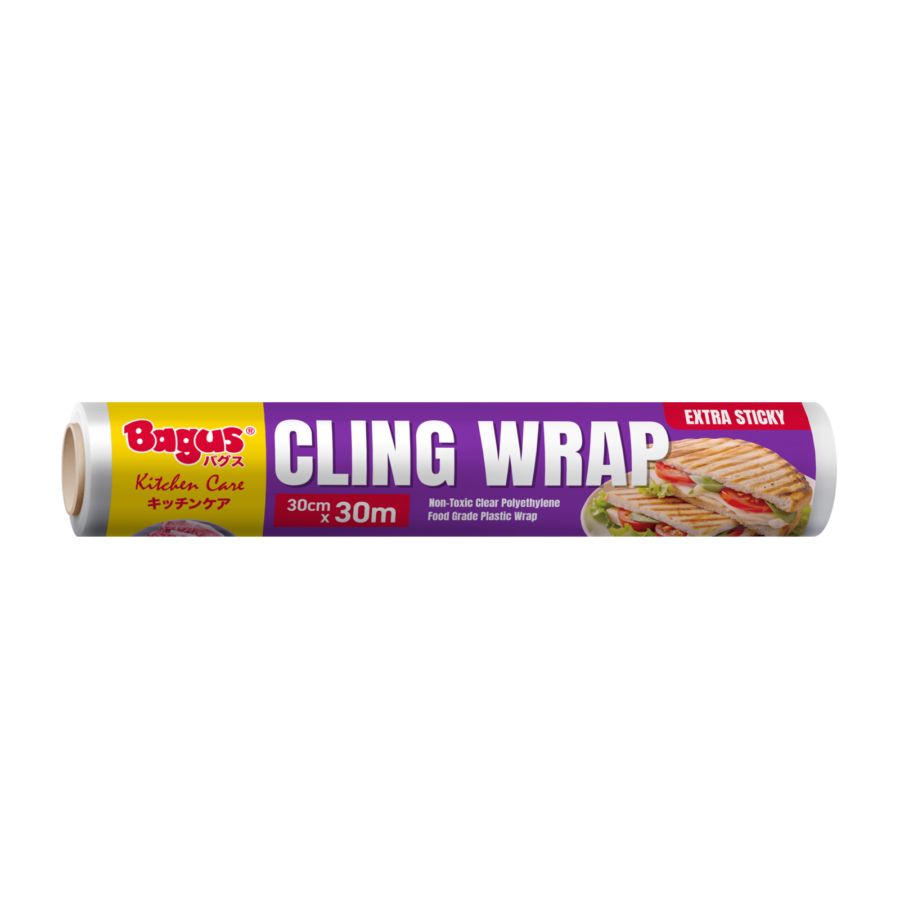 Bagus Cling Wrap Refill Plastik Pembungkus Plastic Wrap 30cm x 30m/Perlengkapan Dapur 1pack