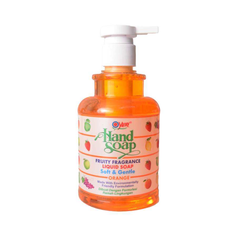 Yuri Orange Hand Soap Botol 410ml