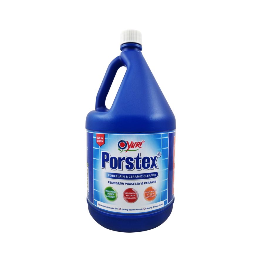 Porstex Pembersih Porselen & Keramik Toilet Blue Botol Pembersih Lantai 2liter