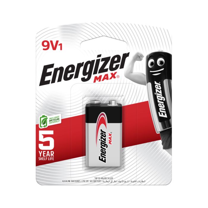 Energizer Baterai Alkaline 9V 522 BP1