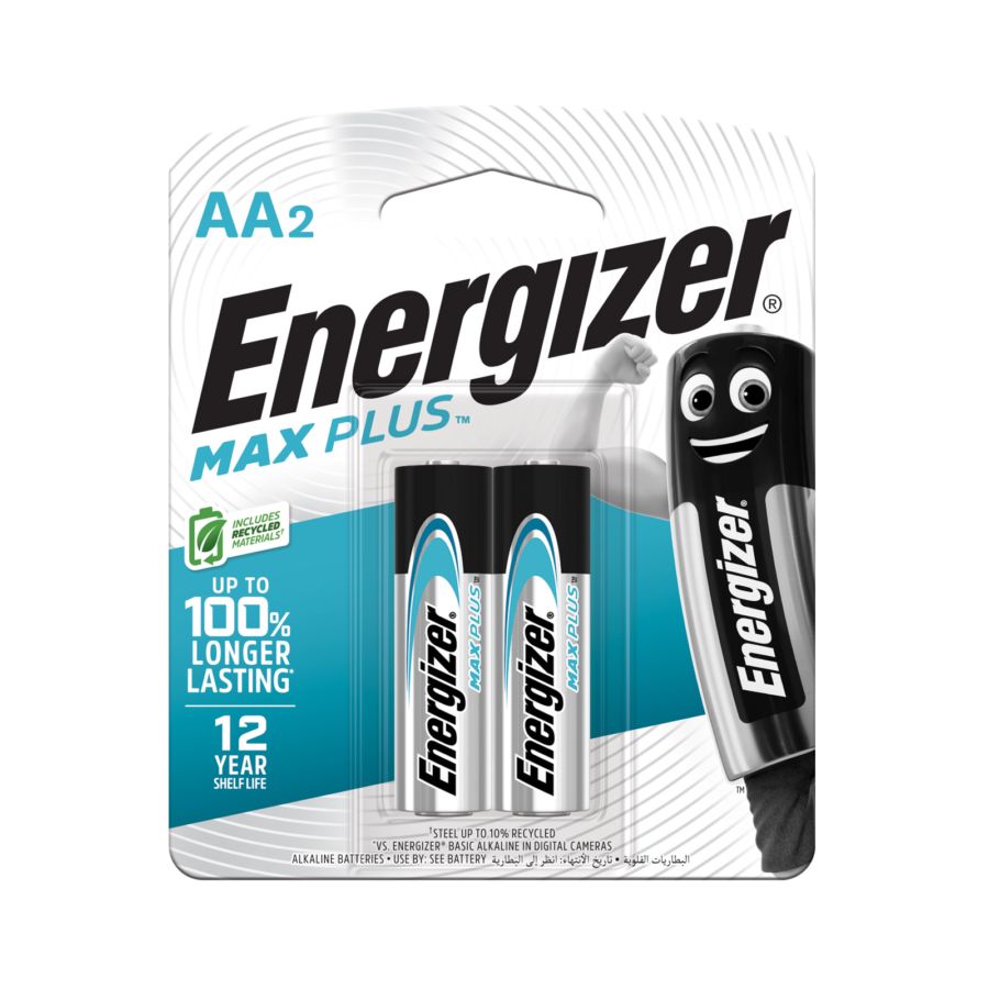Energizer Baterai Alkaline Max Plus AA BP2