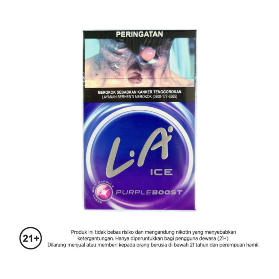LA Ice Purple Boost Rokok Batang 16stick