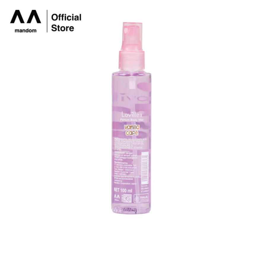 Lovillea Vanilla Cafe Parfum Body Mist 100ml