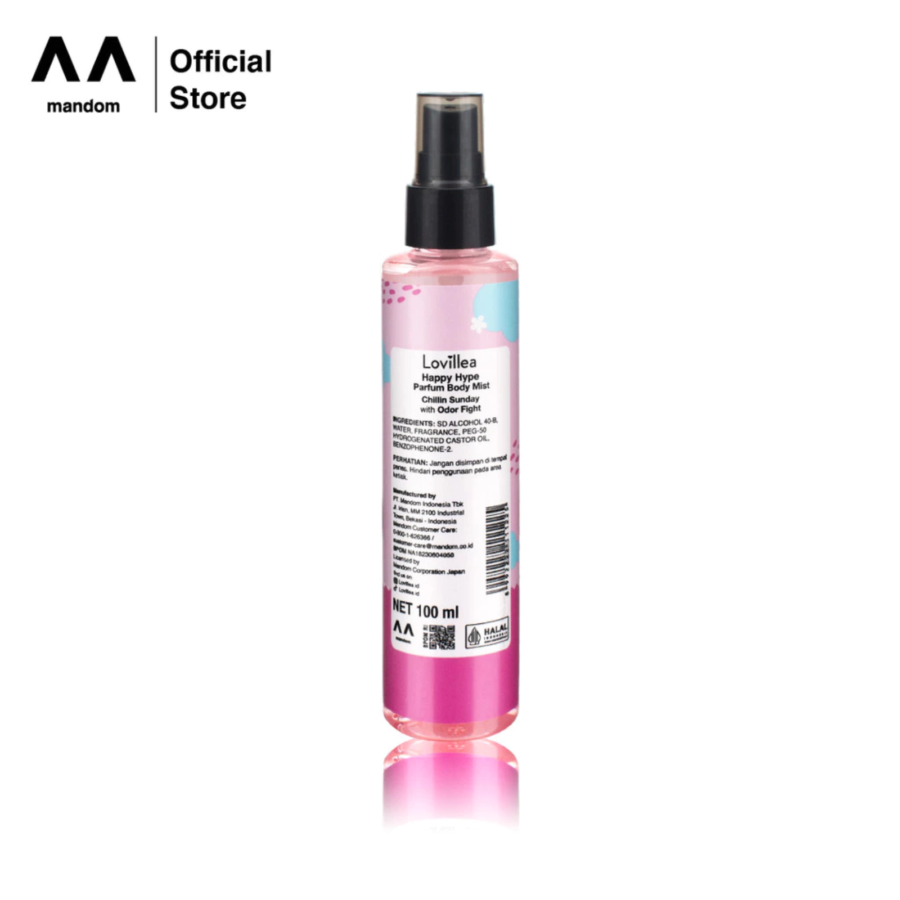 Lovillea Happy Hype Chillin Sunday Parfum Body Mist 100ml
