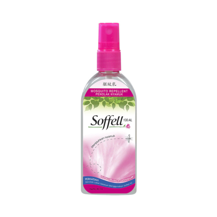 Soffell Geranium Mosquito Repellent Spray