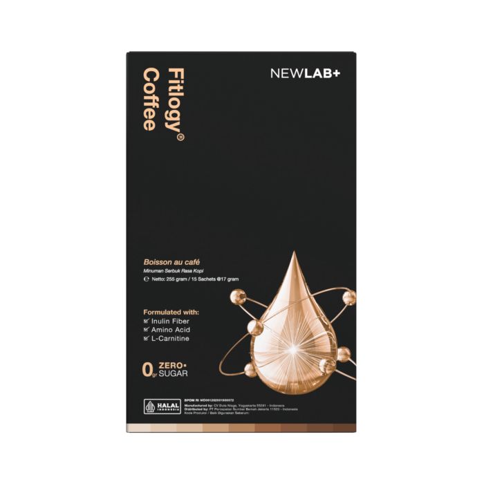 NEWLAB Fitlogy Coffee Sehat Pelangsing Badan 1 Box